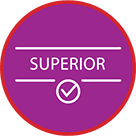 Superior icon.