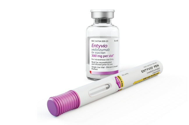 Entyvio vial and Entyvio Pen