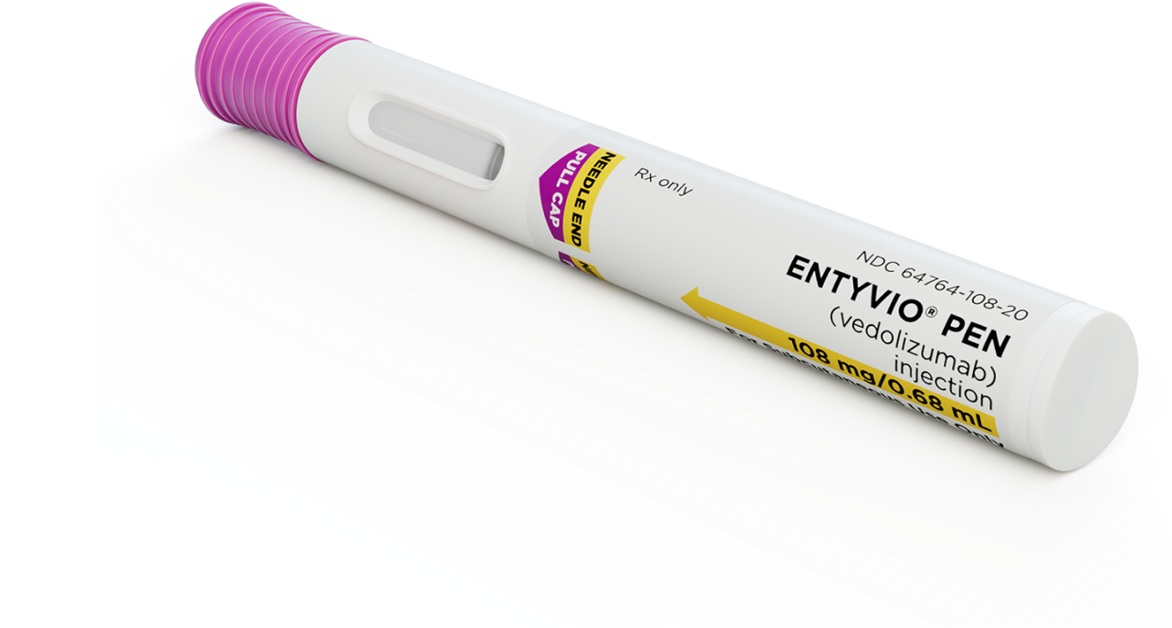 ENTYVIO (vedolizumab) Pen 108 mg.