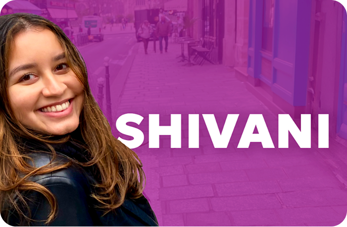 Shivani, real patient living with UC.