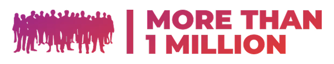 More than 1 million.