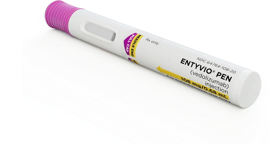 ENTYVIO (vedolizumab) Pen 108 mg.