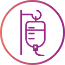 IV bag icon.