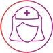 Nurse educator icon.