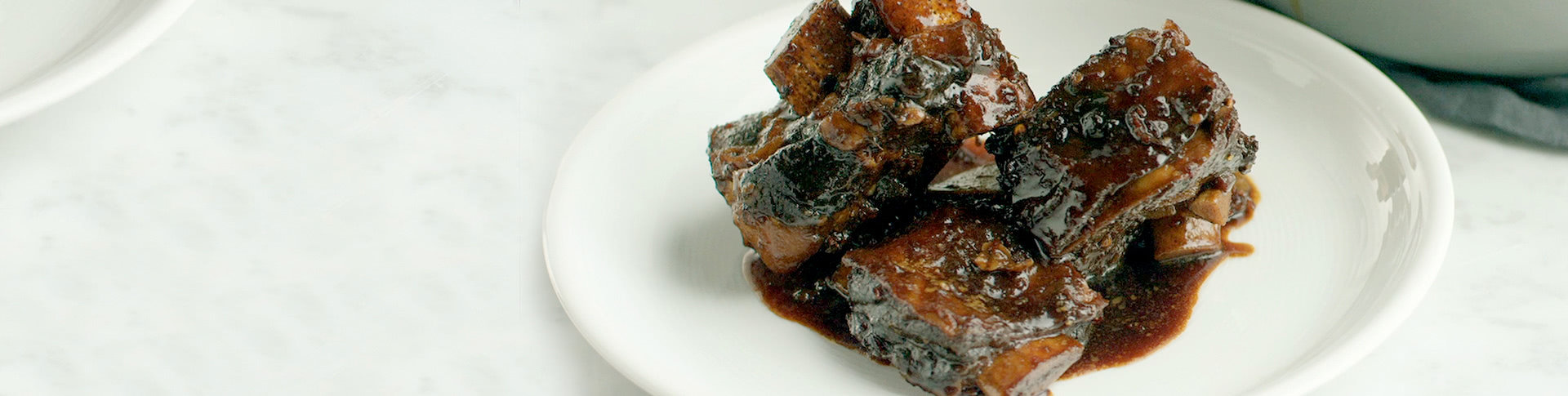 Ginger-Orange Braised Short Ribs Recipe.