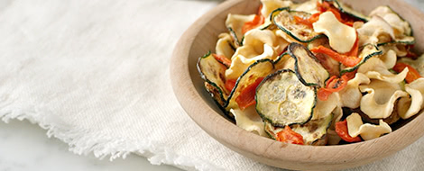 Baked Veggie Chips Recipe.